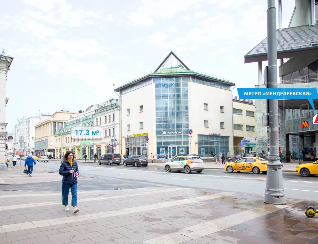 арендный бизнес г Москва, Новослободская ул., 20 в ЦАО, метро Менделеевская г Москва, Новослободская ул., 20