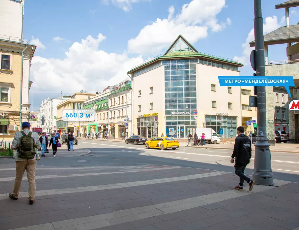 арендный бизнес г. Москва, Новослободская ул., 20 в ЦАО, метро  г. Москва, Новослободская ул., 20