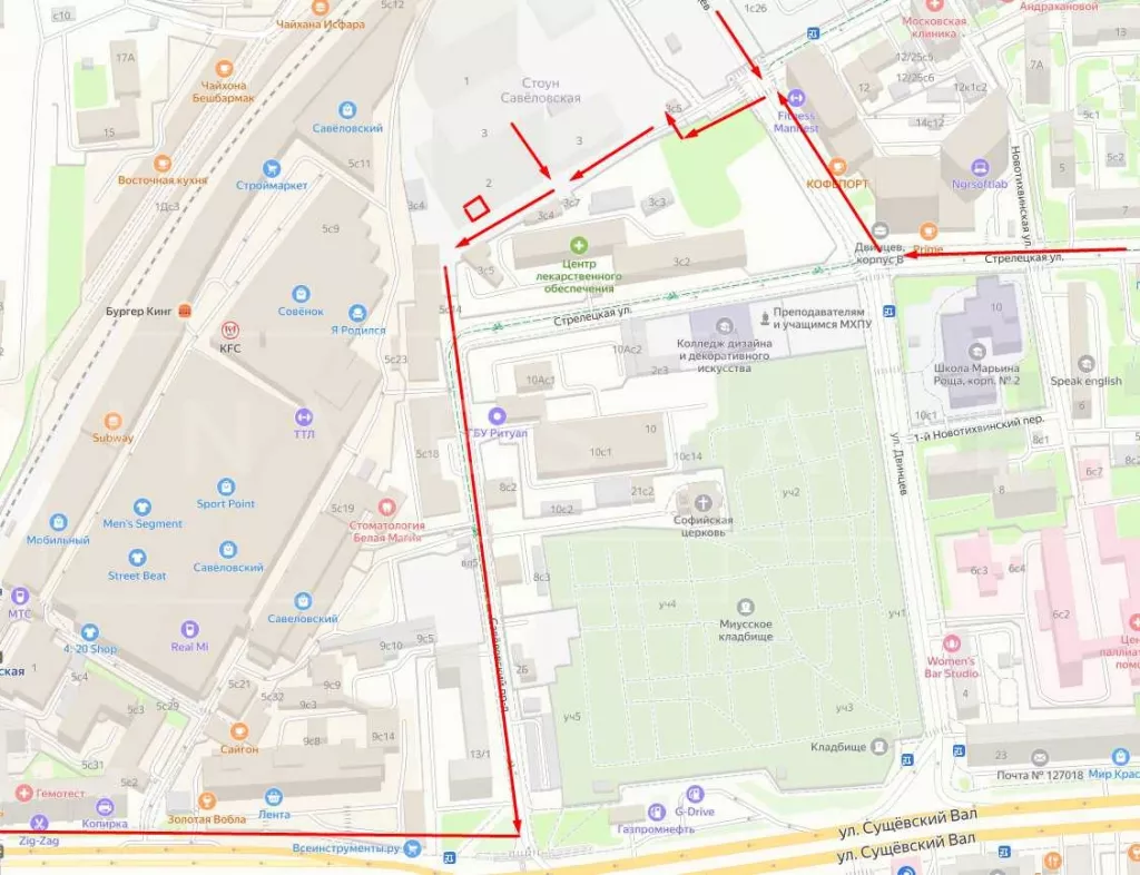 арендный бизнес г Москва, ул Двинцев, д 3 в CВАО, метро Савеловская г Москва, ул Двинцев, д 3