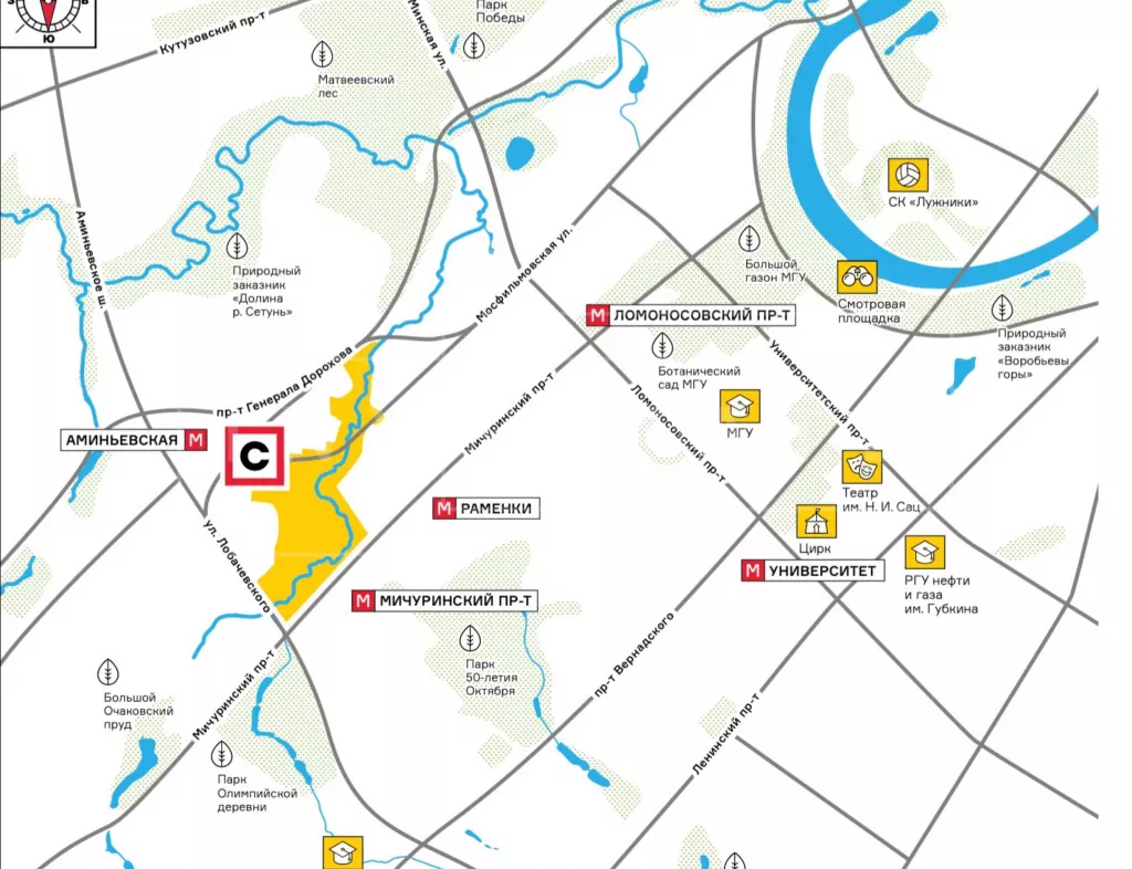 г Москва, Лобачевского ул., 114