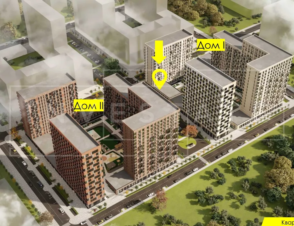 г. Москва, п. Филимонковское, ЖК Квартал Марьино, к1