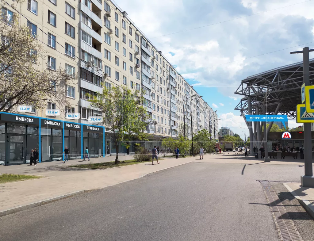 арендный бизнес Планерная ул., 12, кор. 1 в CЗАО, метро Планерная Планерная ул., 12, кор. 1