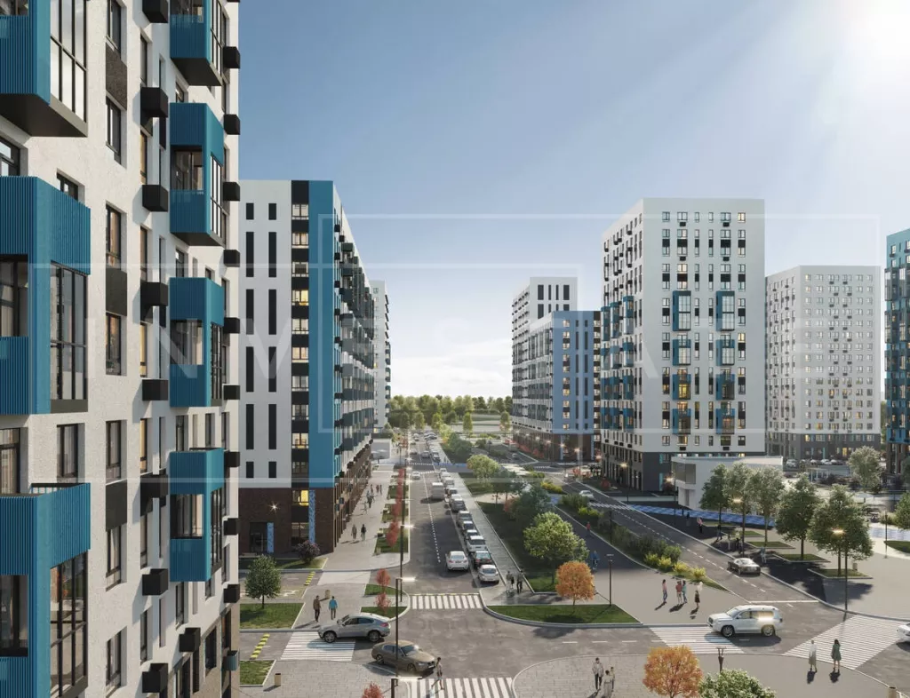 МО, г.о. Домодедово, д. Павловское, ЖК Прибрежный Парк, к. 9.1