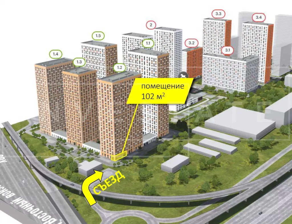 г. Москва, ЖК «Амурский Парк», к1.2