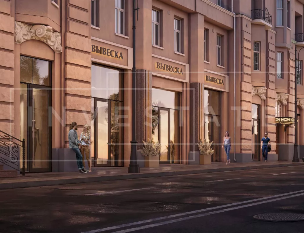 арендный бизнес Остоженка ул., 5 в ЦАО, метро Кропоткинская Остоженка ул., 5