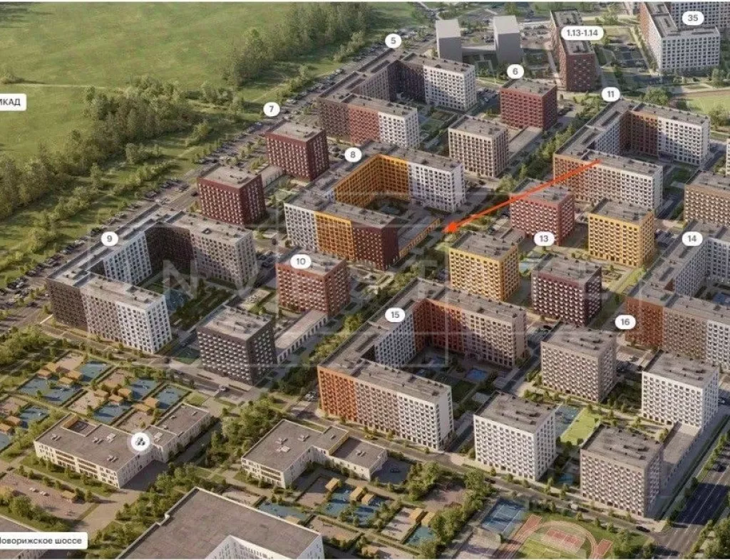 МО, г.о. Красногорск., пос. Ильинское-Усово, Заповедная ул., 13