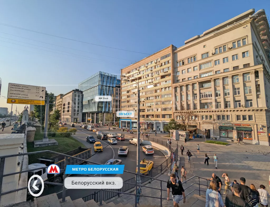 арендный бизнес г Москва, Ленинградский пр-т, 4/2 в CАО, метро Белорусская г Москва, Ленинградский пр-т, 4/2