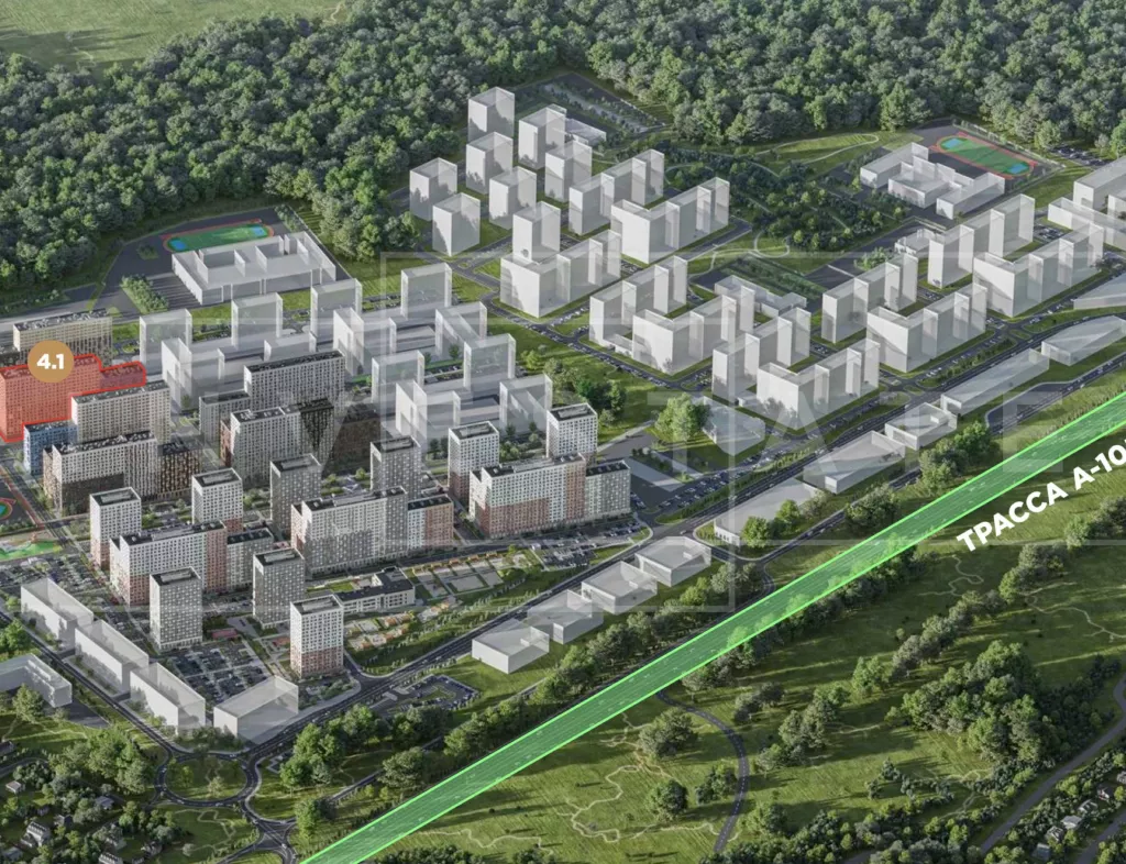 МО, Ленинский г.о., Коробово д., Горки парк, к. 4.1