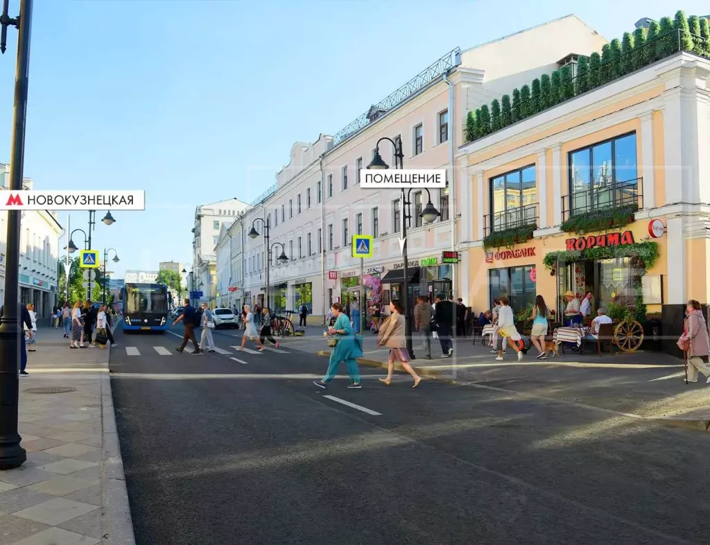 арендный бизнес г Москва, Пятницкая ул., 16 в ЦАО, метро Новокузнецкая г Москва, Пятницкая ул., 16