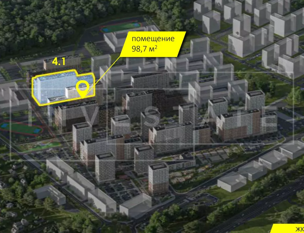 МО, Ленинский г.о., Коробово д., Горки парк, к. 4.1