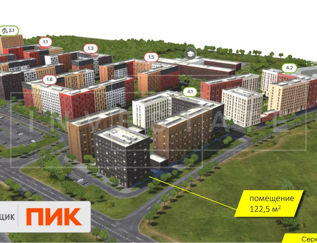 г. Москва, пос. Филимонковское, ЖК Середневский Лес, к4.1