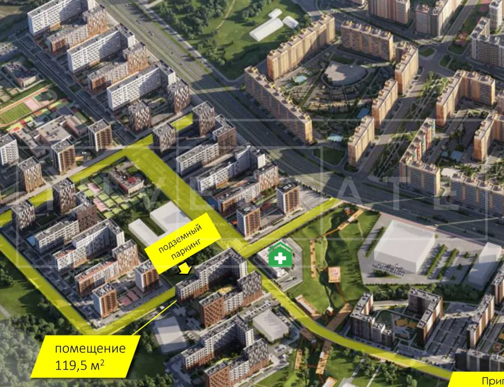 МО, Ленинский г.о., д. Мисайлово, микрорайон Пригород Лесное, к13.1