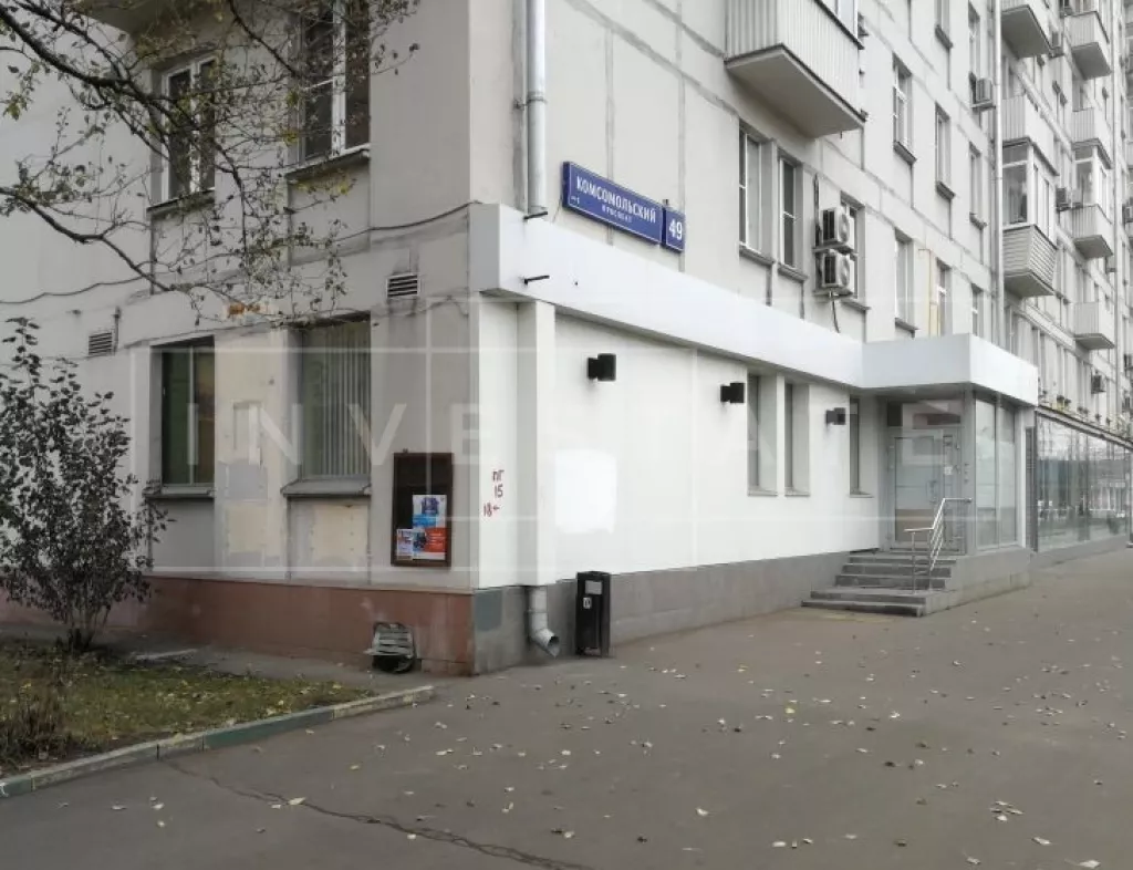 арендный бизнес г Москва, Комсомольский пр-кт, д 49 в ЦАО, метро Спортивная г Москва, Комсомольский пр-кт, д 49