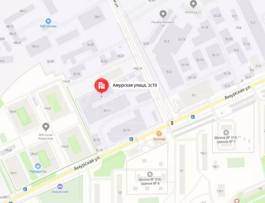 арендный бизнес г Москва, Амурская ул., вл. 3, стр. 10 в ВАО, метро Локомотив г Москва, Амурская ул., вл. 3, стр. 10