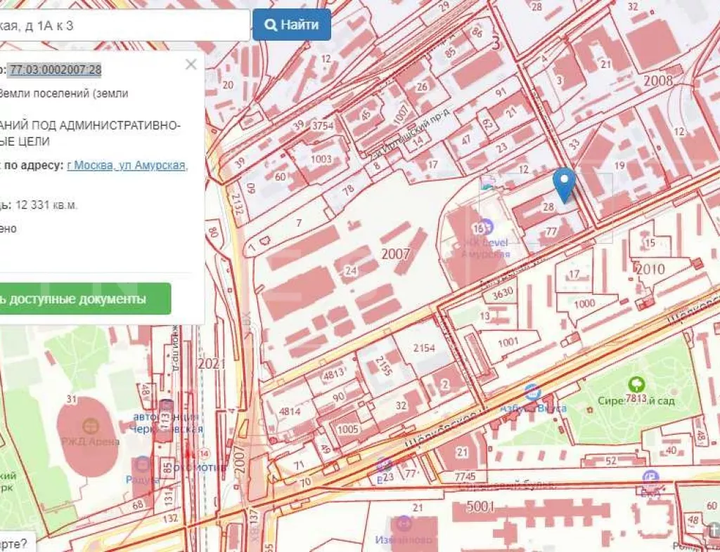 арендный бизнес г Москва, Амурская ул., вл. 3, стр. 10 в ВАО, метро Локомотив г Москва, Амурская ул., вл. 3, стр. 10