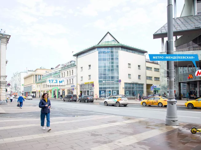 арендный бизнес г Москва, Новослободская ул., 20 в ЦАО, метро Менделеевская г Москва, Новослободская ул., 20