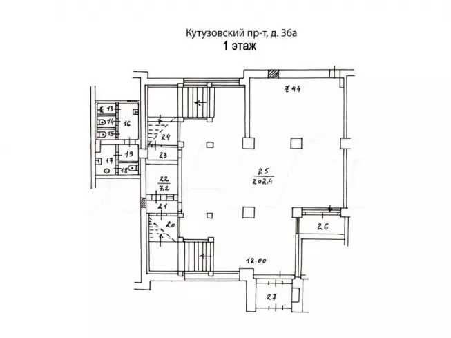 г Москва, Кутузовский пр-т, 36А