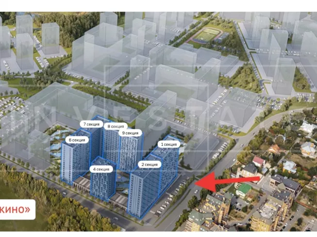 МО, Химки, мкр. Клязьма-Старбеево, Ивакино квартал, к1