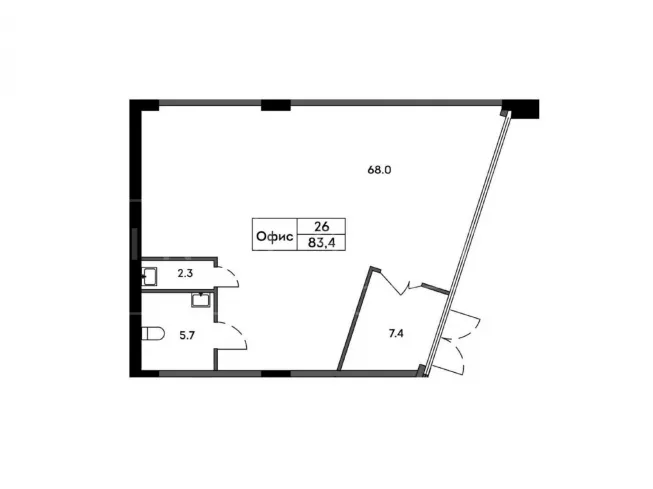 арендный бизнес г. Москва, Обручева ул., вл. 23 в ЮЗАО, метро  г. Москва, Обручева ул., вл. 23