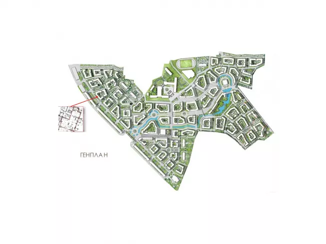 МО, Одинцовский г.о. ЖК Город-событие Лайково, квартал Лайково Мелоди, 21