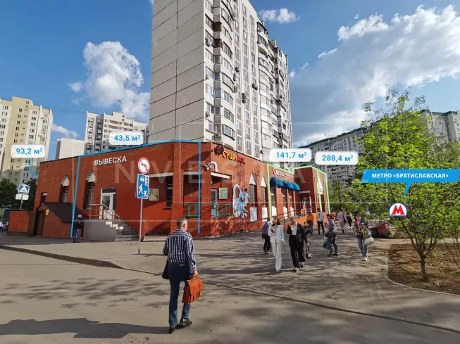 арендный бизнес Братиславская ул., 15, кор. 1 в ЮВАО, метро Братиславская Братиславская ул., 15, кор. 1