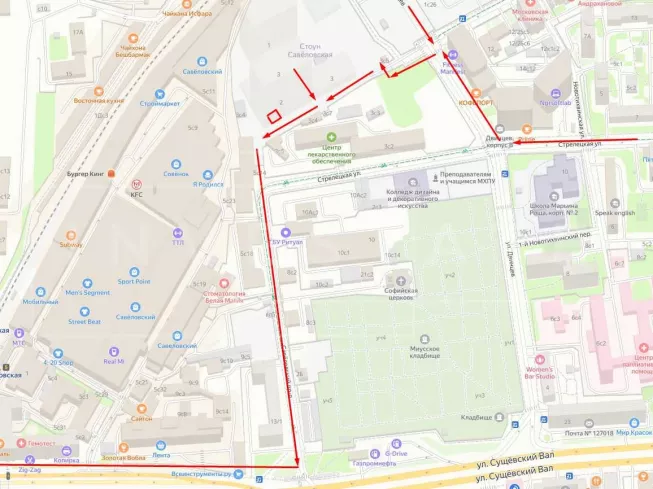 арендный бизнес г Москва, ул Двинцев, д 3 в CВАО, метро Савеловская г Москва, ул Двинцев, д 3