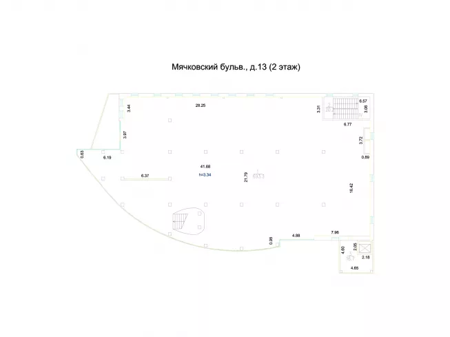арендный бизнес г Москва, Мячковский б-р, 13 в ЮВАО, метро Братиславская г Москва, Мячковский б-р, 13