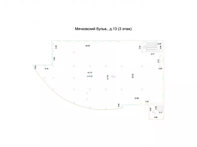 арендный бизнес г Москва, Мячковский б-р, 13 в ЮВАО, метро Братиславская г Москва, Мячковский б-р, 13