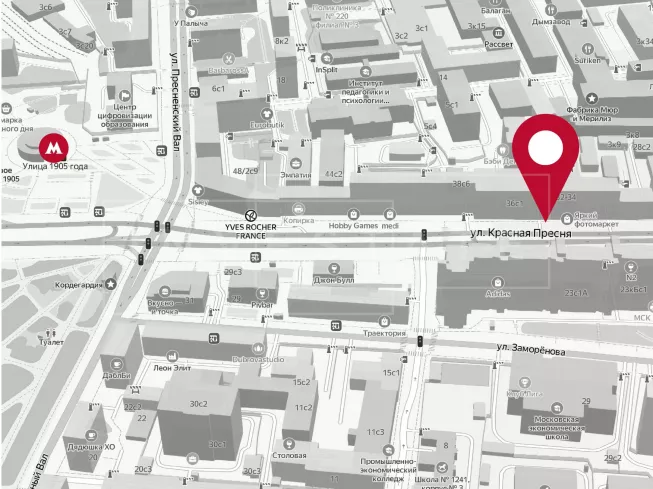 г Москва, Красная Пресня ул., 32-34