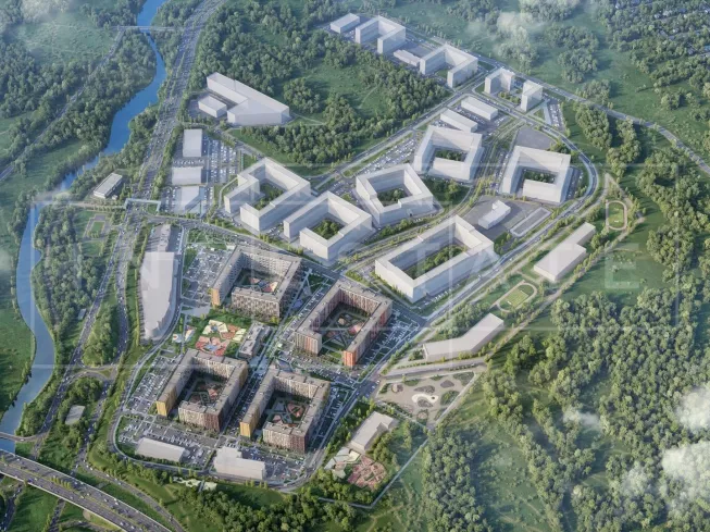 МО, г.о. Химки, д. Юрлово, ЖК Пятницкие луга, к2,2