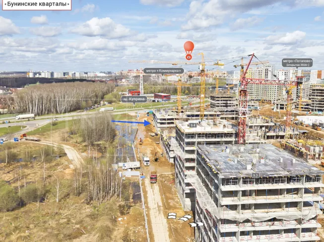 г. Москва, поселение Сосенское, жилой комплекс Бунинские Кварталы, к7.1