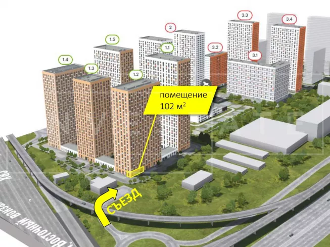 г. Москва, ЖК «Амурский Парк», к1.2