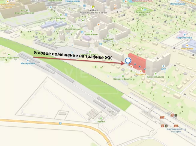 МО, г. Химки, мкр. Подрезково, Железнодорожная ул., 2