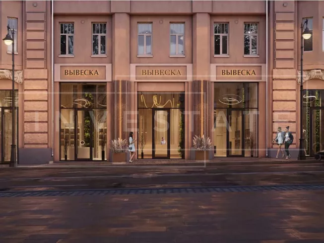 арендный бизнес Остоженка ул., 5 в ЦАО, метро Кропоткинская Остоженка ул., 5