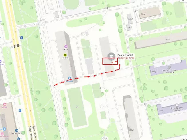 г. Москва, Туристская ул., 14