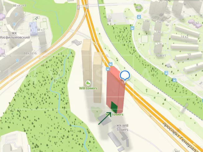 г. Москва, Генерала Дорохова пр-кт, вл1к3