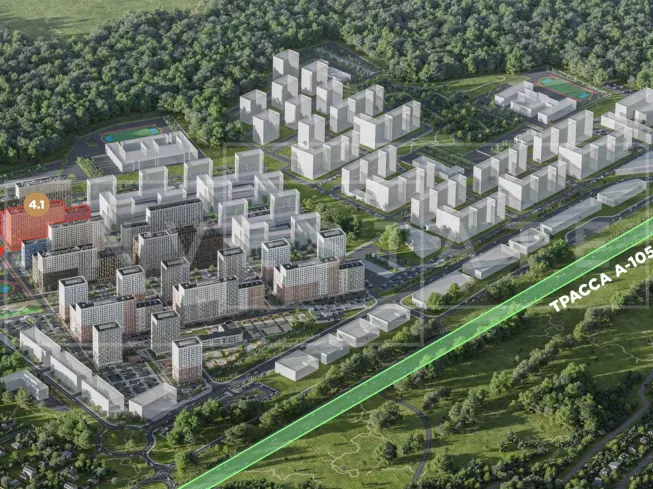 МО, Ленинский г.о., Коробово д., Горки парк, к. 4.1