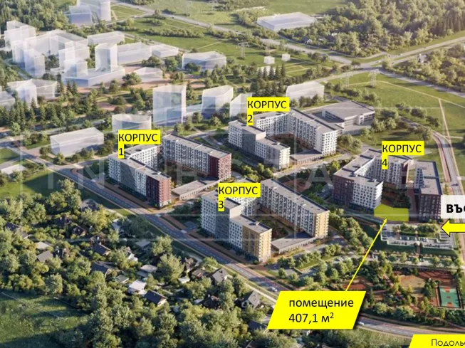 Москва, пос. Рязановское, ЖК Подольские Кварталы, к4, район Щербинка