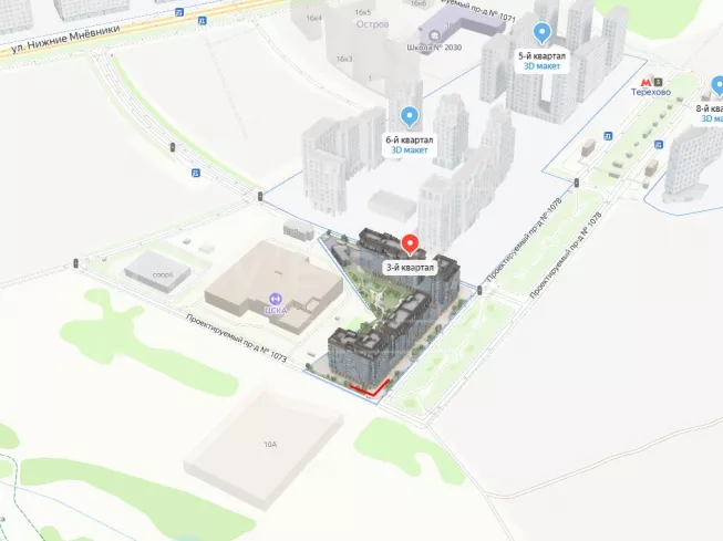 арендный бизнес г. Москва, Нижние Мнёвники ул., 9 в CЗАО, метро  г. Москва, Нижние Мнёвники ул., 9