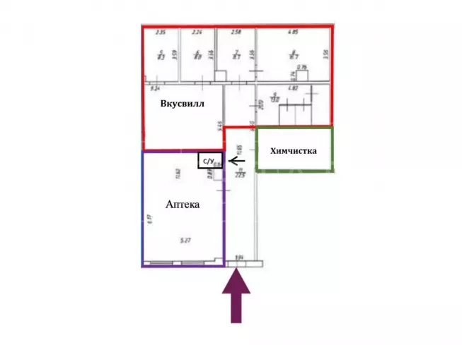 арендный бизнес г Москва, Вавилова ул., 81, кор. 1 в ЮЗАО, метро  г Москва, Вавилова ул., 81, кор. 1