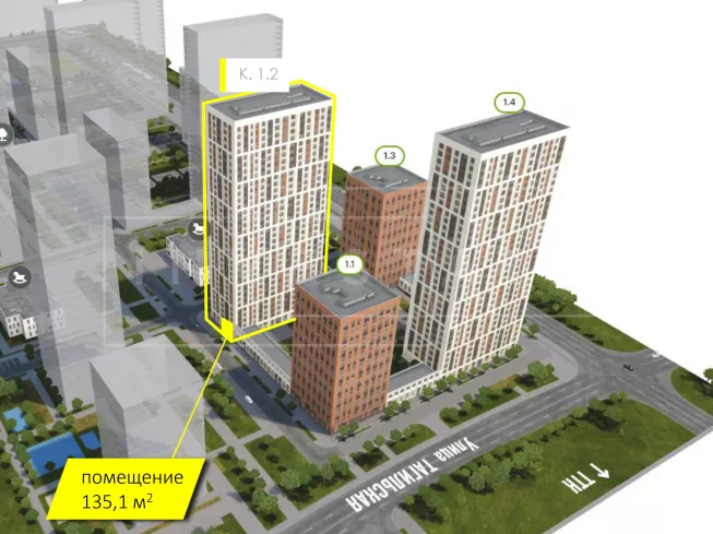 г. Москва, ЖК Открытый Парк к. 1.2