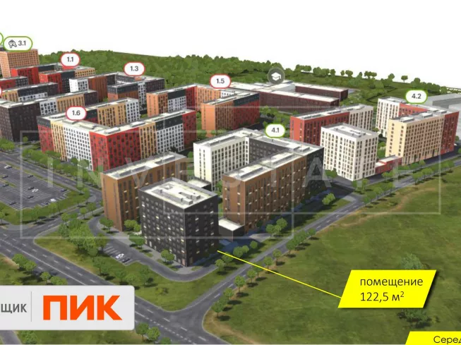 г. Москва, пос. Филимонковское, ЖК Середневский Лес, к4.1