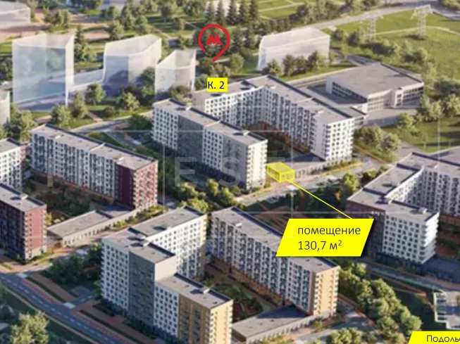 арендный бизнес г. Москва, пос. Рязановское, ЖК Подольские Кварталы, к2 в , метро  г. Москва, пос. Рязановское, ЖК Подольские Кварталы, к2