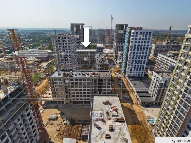 г. Москва, поселение Сосенское, жилой комплекс Бунинские Кварталы, к6.4