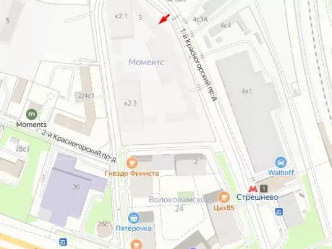 г. Москва, 4-й Красногорский пр-д, 2/4с3
