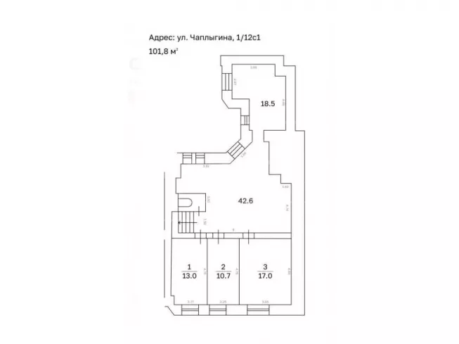 г. Москва, Чаплыгина ул., 1/12с1