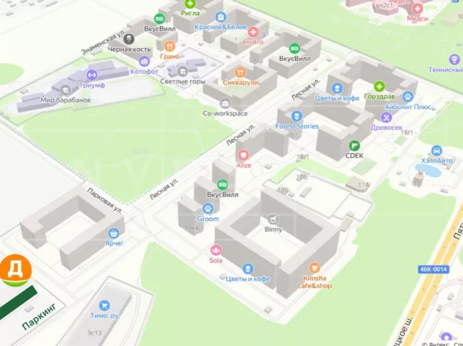 арендный бизнес МО, г.о. Красногорск, п. Отрадное, Парковая ул., 1 в , метро  МО, г.о. Красногорск, п. Отрадное, Парковая ул., 1