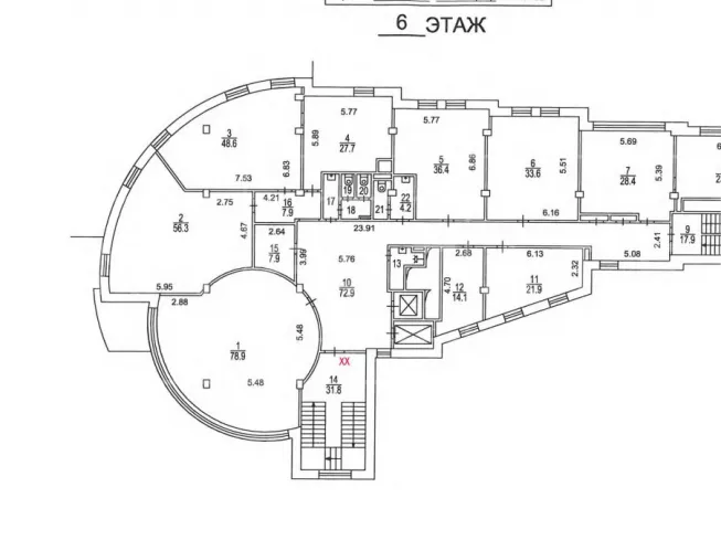 арендный бизнес Казакова ул., 6 в ЦАО, метро Курская Казакова ул., 6
