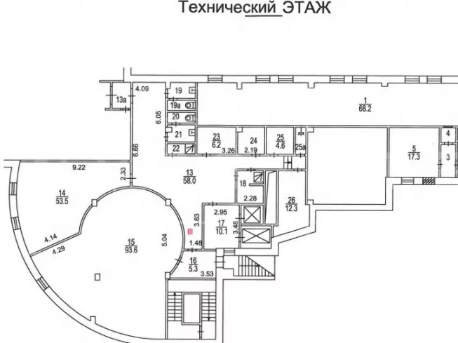 арендный бизнес Казакова ул., 6 в ЦАО, метро Курская Казакова ул., 6