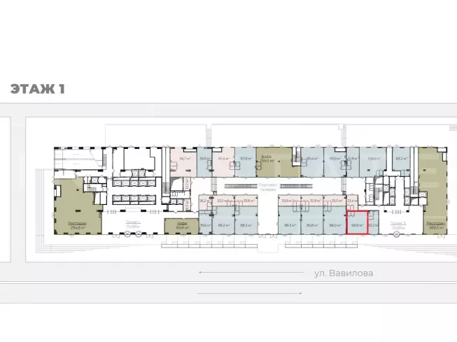 арендный бизнес г Москва, Вавилова ул., вл. 11, 13А в ЮЗАО, метро  г Москва, Вавилова ул., вл. 11, 13А